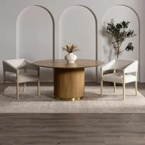 Hauteloom Amondi Living Room, Bedroom Area Rug - Traditional - Taupe, Medium Gray, Cream - 6'7" x 9'