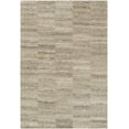 thumbnail image 1 of Hauteloom Andred Modern Hand Tufted Natural Fiber Wool Area Rug - Contemporary Broken Striped Textured Carpet for Living Room, Bedroom, Dining Room - Beige, Taupe, Tan - 9' x 12', 1 of 6