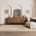 thumbnail image 1 of Hauteloom Aneko Living Room, Bedroom Area Rug - Contemporary - Flat Pile - Tan, Light Brown, Taupe - 6' x 9', 1 of 12