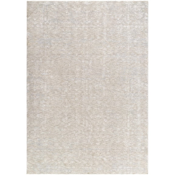 Hauteloom Angeni Living Room, Bedroom Area Rug - Traditional - Slate Blue, Light Slate, Light Sage - 5' x 7'5"
