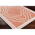 thumbnail image 1 of Hauteloom Anja Living Room, Bedroom Patio Outdoor Area Rug - Orange, Ivory - 7'10" x 10', 1 of 9