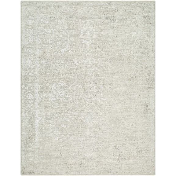 Hauteloom Antoan Living Room, Bedroom Area Rug - Traditional - Cream - 2' x 2'11"