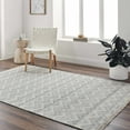 thumbnail image 1 of Hauteloom Aqeel Wool Living Room, Bedroom Area Rug - Brown, Gray - 8' x 10', 1 of 4