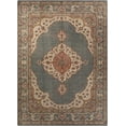 thumbnail image 1 of Hauteloom Auburn Wool Living Room, Bedroom Area Rug - Traditional - Orange, Green, Red - 8' x 11', 1 of 6