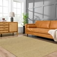 thumbnail image 1 of Hauteloom Ayers Wool Living Room, Bedroom Area Rug - Traditional, Transitional - Tan - 2' x 3', 1 of 11