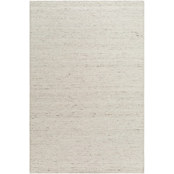 Hauteloom Ayumu Wool Living Room, Bedroom Area Rug - Bohemian, Transitional - Ivory, Sandstone, Taupe - 9' x 12'