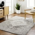 thumbnail image 1 of Hauteloom Azibo Recycled Material Living Room, Bedroom Area Rug - Gray - 6'7" x 9', 1 of 6