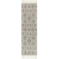 thumbnail image 1 of Hauteloom Aziel Wool Hallway, Kitchen Runner Rug - Traditional, Transitional - Ivory, Black - 2' x 5', 1 of 7