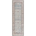thumbnail image 1 of Hauteloom Bahram Hallway, Kitchen Machine Washable Runner Rug - Traditional - Pale Blue, Teal, Cream - 2'7" x 7'10", 1 of 7