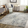 thumbnail image 1 of Hauteloom Balasing Living Room, Bedroom Area Rug - Modern - Gray - 5'3" x 7', 1 of 5