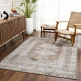 thumbnail image 1 of Hauteloom Baltinglass Living Room, Bedroom Machine Washable Area Rug - Farmhouse - Blue, Cream, Medium Gray - 2'7" x 4', 1 of 11