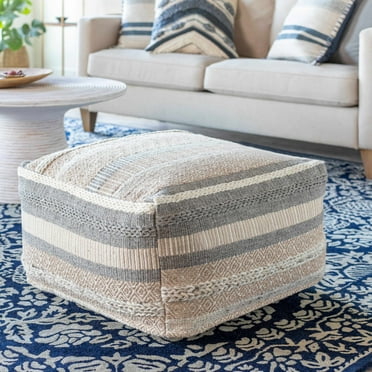 Hauteloom Bancroft 24" x 24" x 13" Pouf