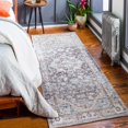 thumbnail image 1 of Hauteloom Banstead Hallway, Kitchen Patio Outdoor Runner Rug - Traditional - Light Gray, Black, Medium Gray - 2'7" x 7'3", 1 of 16