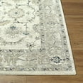 thumbnail image 1 of Hauteloom Barbod Living Room, Bedroom Area Rug - Traditional - Ivory, Taupe, Charcoal - 6'7" x 9'6", 1 of 4