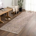 thumbnail image 1 of Hauteloom Barny Hallway, Kitchen Machine Washable Runner Rug - Traditional - Light Brown, Orange, Cream - 2'7" x 7'10", 1 of 13
