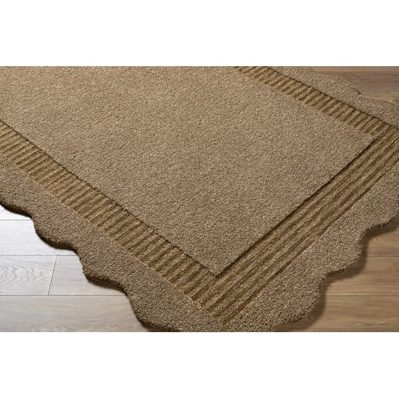 Hauteloom Beagan Wool Living Room, Bedroom Area Rug - Contemporary - 10' x 14'