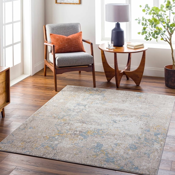 Hauteloom Bella Living Room, Bedroom Area Rug - Multi, Brown, Gray - 9'2" x 12'