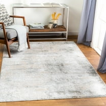 Hauteloom Bennet Living Room, Bedroom Area Rug - Modern - Gray, Green - 10' x 14'
