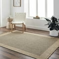 thumbnail image 1 of Hauteloom Biana Living Room, Bedroom Patio Outdoor Area Rug - Brown, Gray - 5'3" x 7', 1 of 10
