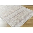 thumbnail image 1 of Hauteloom Bienna Hallway, Kitchen Machine Washable Runner Rug - Traditional - Cream, Peach, Dark Brown - 2'7" x 7'10", 1 of 9