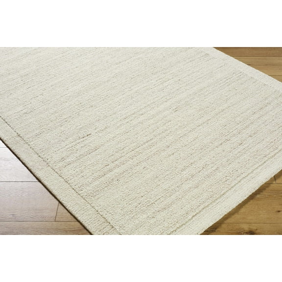 Hauteloom Blenda Wool Living Room, Bedroom Area Rug - Bohemian, Transitional - Beige, Tan, Cream - 2' x 3'