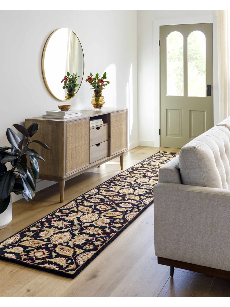 Hauteloom Blomkest Wool Hallway, Kitchen Runner Rug - Traditional