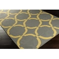 thumbnail image 1 of Hauteloom Bloomer Wool Living Room, Bedroom Area Rug - Transitional - Gray, Mustard - 8' x 11', 1 of 10