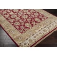 thumbnail image 1 of Hauteloom Bouse Wool Living Room, Bedroom Area Rug - Traditional - Black, Dark Red, Camel - 2' x 3', 1 of 6