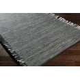 thumbnail image 1 of Hauteloom Boyden Recycled Material Living Room, Bedroom Area Rug - Contemporary - Black, Cream, Medium Gray - 18" x 18" Sample, 1 of 10
