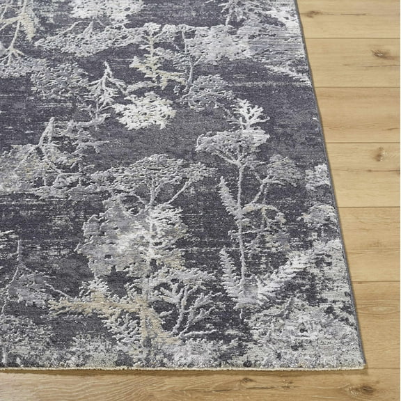 Hauteloom Breeda Living Room, Bedroom Area Rug - Southwestern - Black, Charcoal, Gray - 10' x 13'11"
