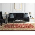 thumbnail image 1 of Hauteloom Brisbin Wool Living Room, Bedroom Area Rug - Traditional - Rust, Light Gray, Ivory - 2' x 3', 1 of 19