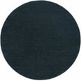 thumbnail image 1 of Hauteloom Hopewell Wool Living Room, Bedroom Area Rug - Contemporary - High Pile - Navy - 9'9" Round, 1 of 14