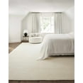 thumbnail image 1 of Hauteloom Brockton Wool Living Room, Bedroom Area Rug - Contemporary - High Pile - Beige - 10' x 14', 1 of 16