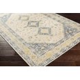 thumbnail image 1 of Hauteloom Bruce Living Room, Bedroom Area Rug - Contemporary - Blue, Mustard, Aqua - 6'7" x 9', 1 of 7