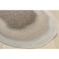 thumbnail image 1 of Hauteloom Burian Living Room, Bedroom Patio Outdoor Area Rug - Traditional - Tan, Dark Brown, Cream - 6'7" x 9', 1 of 7