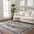 thumbnail image 1 of Hauteloom Cabacungan Living Room, Bedroom Machine Washable Area Rug - Traditional - Black, Taupe, Peach - 9'2" x 12', 1 of 17