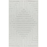 Hauteloom Cadee Living Room, Bedroom Patio Outdoor Area Rug - High Pile - Gray - 2' x 3'
