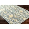 thumbnail image 1 of Hauteloom Cagwait Wool Living Room, Bedroom Area Rug - Traditional - Navy, Denim, Dark Red - 2' x 3', 1 of 11
