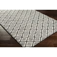 thumbnail image 1 of Hauteloom Canturay Jute Living Room, Bedroom Area Rug - Bohemian, Transitional - Black, Cream - 2' x 3', 1 of 9