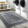 thumbnail image 1 of Hauteloom Caoayan Living Room, Bedroom Machine Washable Area Rug - Beige, Gray, Blue - 5'3" x 7', 1 of 12