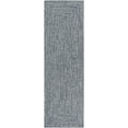 thumbnail image 1 of Hauteloom Carbrook Hallway, Kitchen Patio Outdoor Runner Rug - Traditional, Transitional - Denim, Charcoal, Cream - 2'6" x 8', 1 of 14