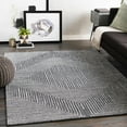 thumbnail image 1 of Hauteloom Carnarvon Living Room, Bedroom Area Rug - Bohemian/Global - Beige, Black, Gray - 5'3" x 7'3", 1 of 7