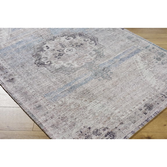 Hauteloom Cassia Hallway, Kitchen Runner Rug - Traditional - Mauve, Dusty Rose, Sage - 2'6" x 8'