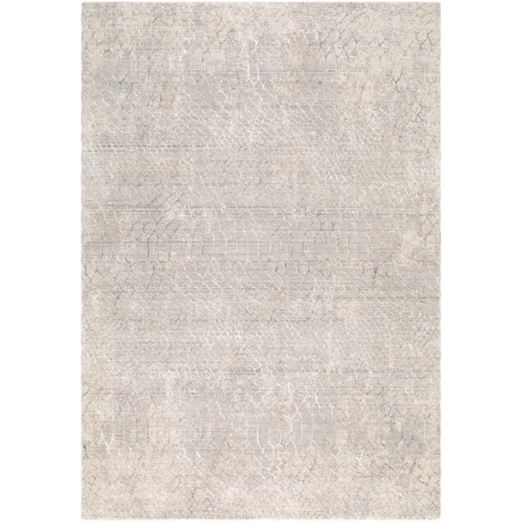 Hauteloom Catlyn Living Room, Bedroom Area Rug - Contemporary - Cream, Light Brown, Beige - 9' x 12'2"