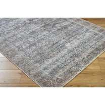 Hauteloom Charla Living Room, Bedroom Machine Washable Area Rug - Traditional - Gray, Beige, Tan - 2' x 2'11"