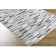 thumbnail image 1 of Hauteloom Cherie Living Room, Bedroom Area Rug - Contemporary - Silver Gray, Metallic Silver, Light Silver - 5'3" x 7'3", 1 of 6