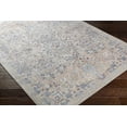 thumbnail image 1 of Hauteloom Chesterfield Living Room, Bedroom Area Rug - Contemporary - Burnt Orange, Peach, Dark Purple - 5'3" x 7'3", 1 of 8