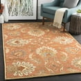 thumbnail image 1 of Hauteloom Chesterton Wool Living Room, Bedroom Area Rug - Traditional - Terracotta, Rust, Orange - 6' x 9', 1 of 18