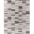 thumbnail image 1 of Hauteloom Chiaki Living Room, Bedroom Area Rug - Contemporary - Ivory, Medium Gray, Light Brown - 5'3" x 7', 1 of 1