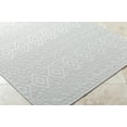 thumbnail image 1 of Hauteloom Choire Living Room, Bedroom Patio Outdoor Area Rug - Contemporary - Light Silver, Silver Gray - 6'7" x 9', 1 of 6